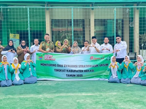 Wujudkan Madrasah Sehat, MAN 1 Bekasi Padukan Monev UKS/M dengan Nilai Panca Cinta