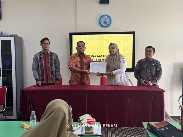 Tingkatkan Standar Kesehatan Lingkungan, MAN 1 Bekasi Jalani Supervisi Fasilitatif
